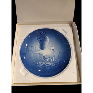 Bing & Grondahl Copenhagen Porcelain Collector's Plate Mother's Day Vintage 1984